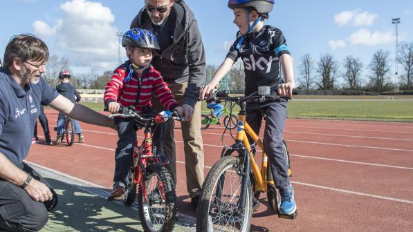 Family cycling Cycling UK